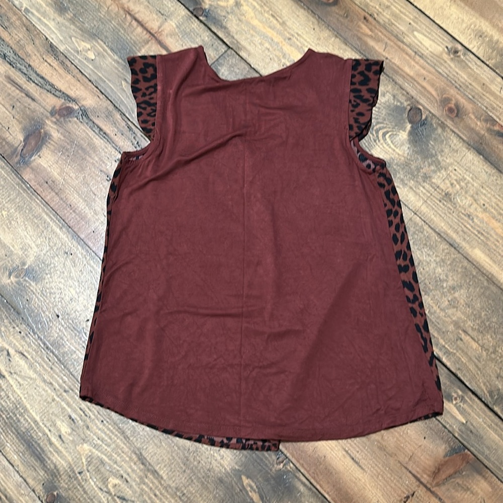Maurices  Flutter Sleeve Blouse with Ruffled Design - Picture 3 of 3